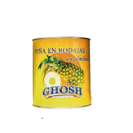 PIÑA EN RODAJAS 425g. (Caja 24 Unidades)