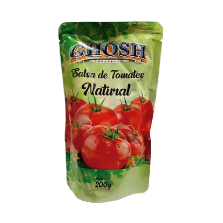 SALSA DE TOMATE NATURAL 200 g. (Caja 36 unidades)