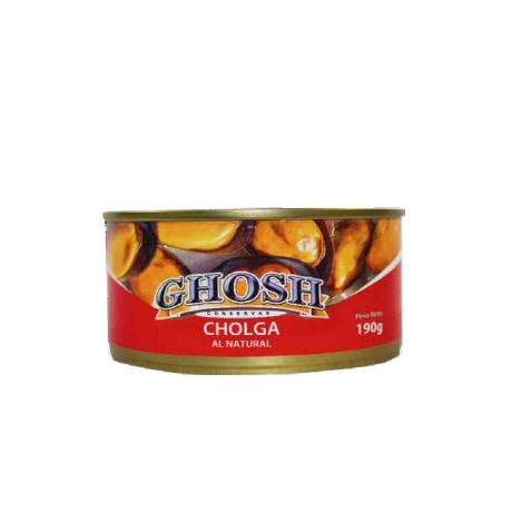 CHOLGAS AL NATURAL 190 g. (Caja 48 Unidades)