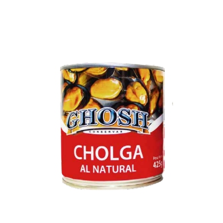 CHOLGAS AL NATURAL 425 g. (Caja 24 Unidades)