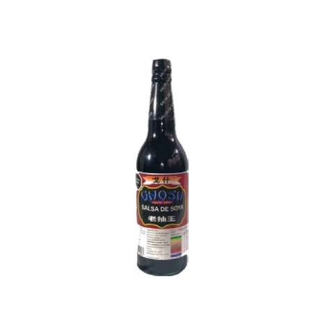 SALSA DE SOYA DARK 750ml. (Caja 24 unidades)