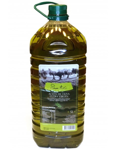 ACEITE DE OLIVA EXTRA VIRGEN SANTÉ 5LT (Caja 4 Unidades)