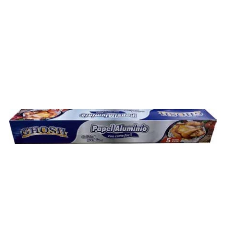 PAPEL ALUMINIO 30x5 Mt. (Caja 48 unidades)